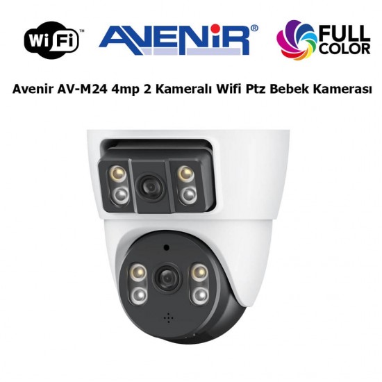 avenir-av-m24-4mp-2-kamerali-wifi-ptz-bebek-kamerasi